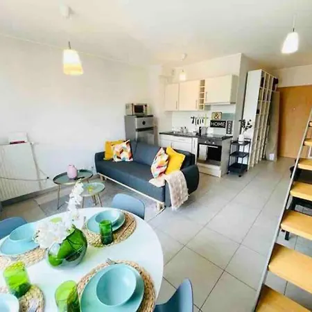 Relaxing In A Duplex With Private Terraces * Luxembourg